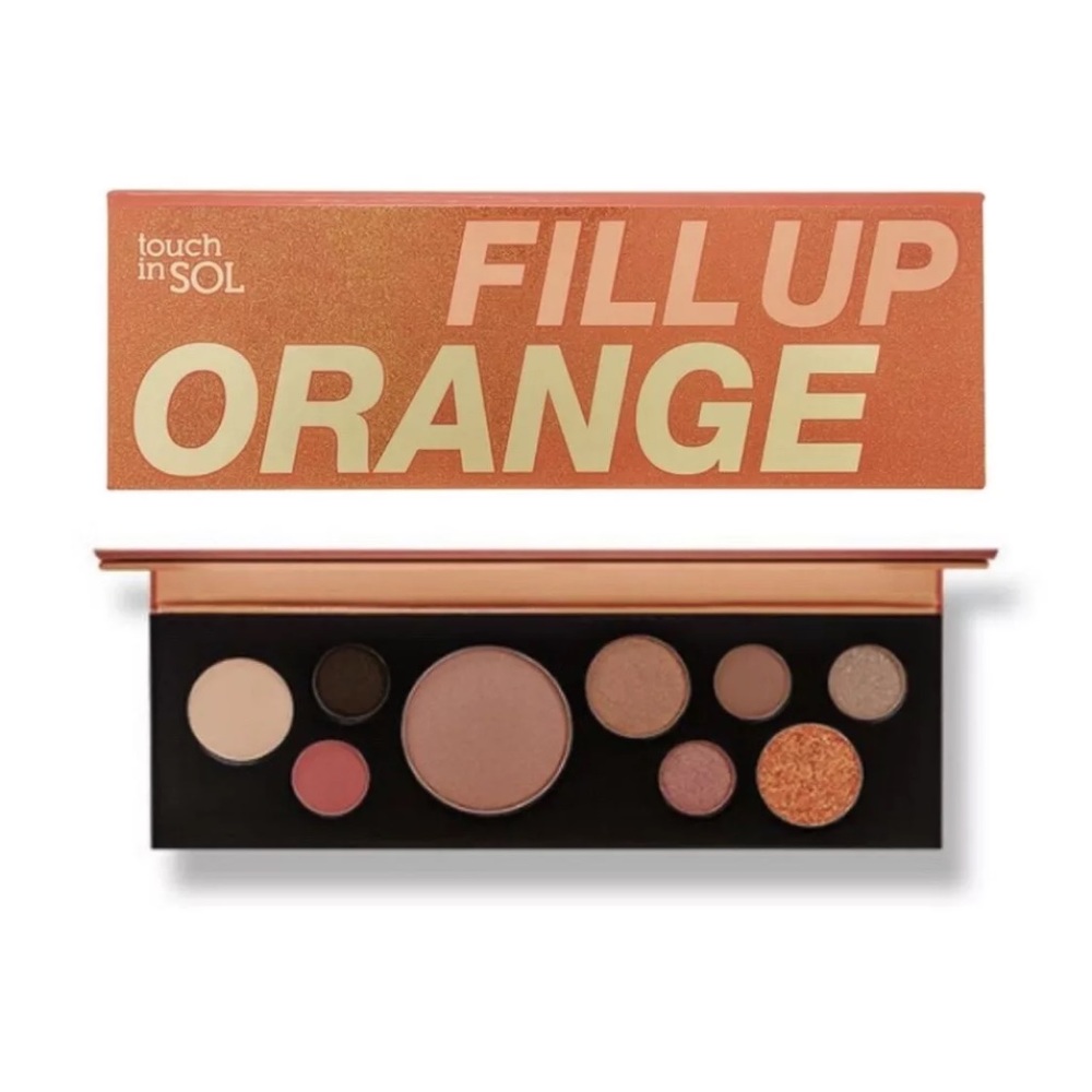 Touch In Sol Fill Up Orange Eyeshadow Palette